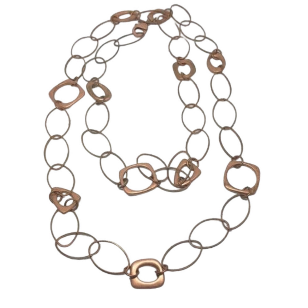 Premier Designs Elemental Long Copper Chain Necklace